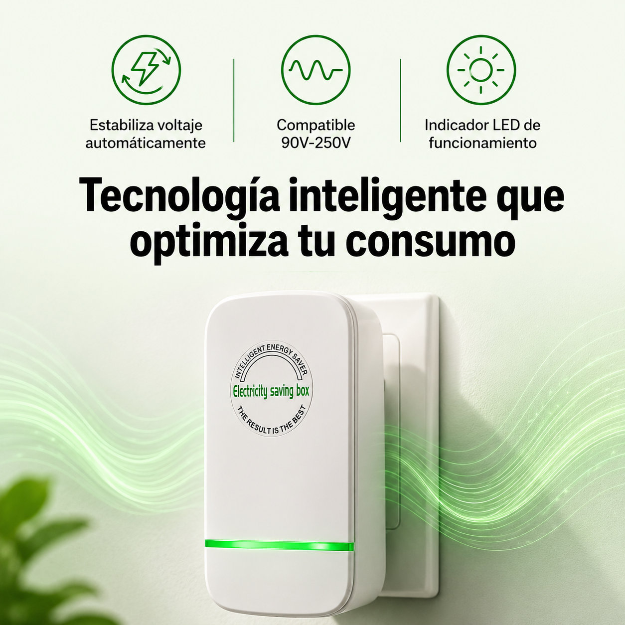 PROMO 2x1 🔥 Ahorrador de Energía Inteligente EnergyGuard
